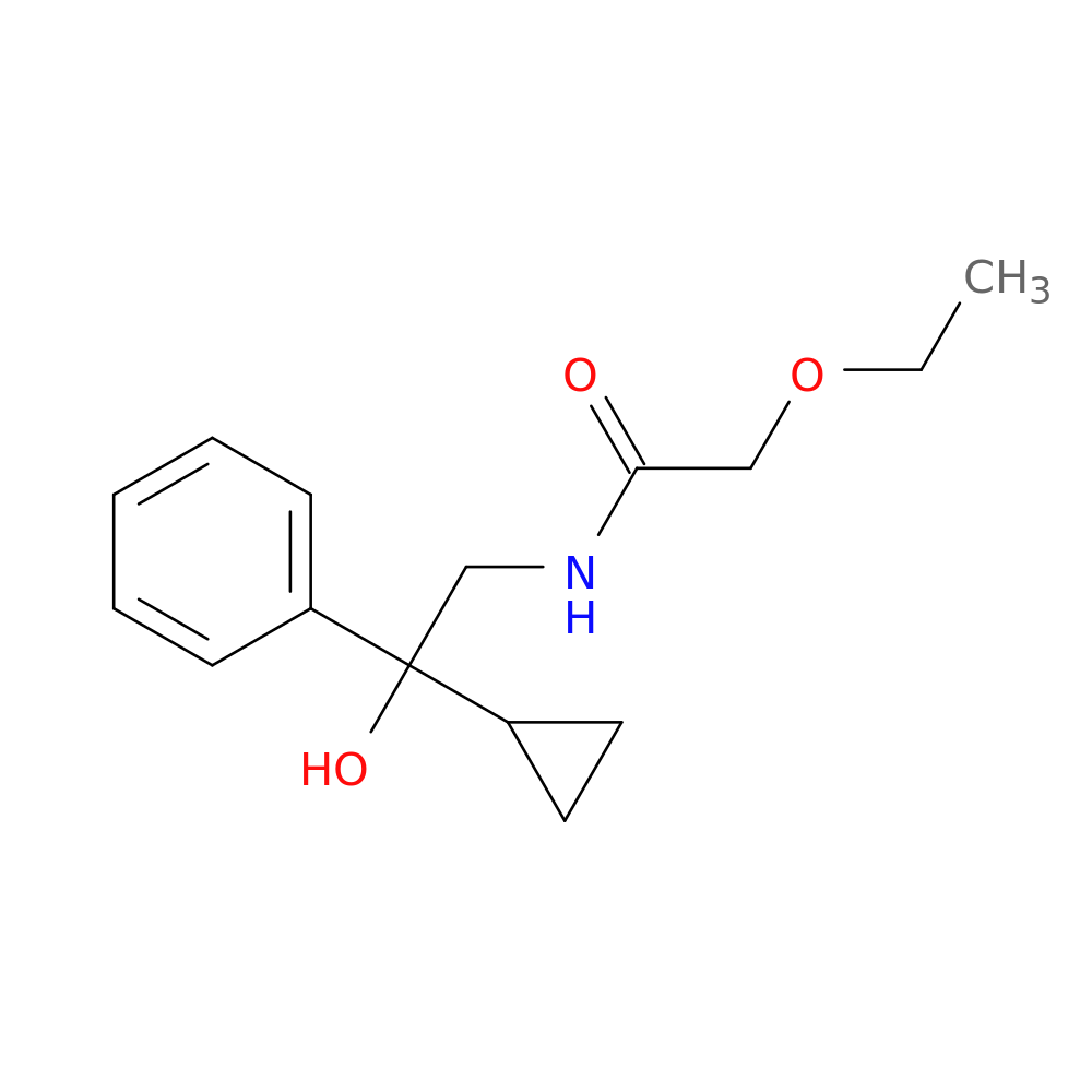 N-(2-cyclopropyl-2-hydroxy-2-phenylethyl)-2-ethoxyacetamide