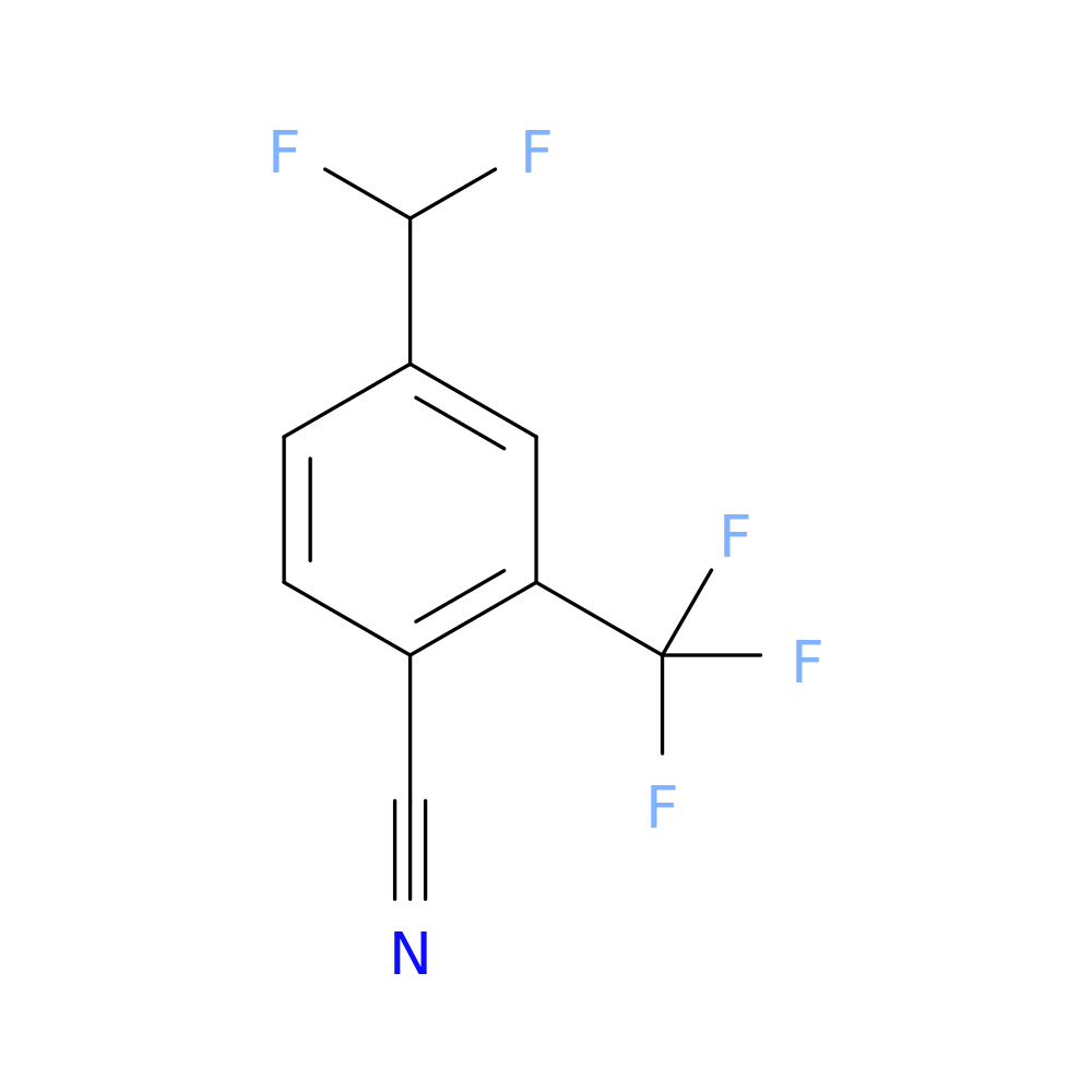 4-(Difluoromethyl)-2-(trifluoromethyl)benzonitrile