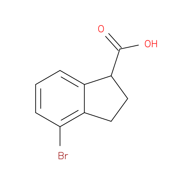 4-BROMO-2,3-DIHYDRO-1H-INDENE-1-CARBOXYLIC ACID