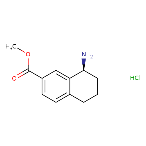 (S)-Methyl 8-amino-5,6,7,8-tetrahydronaphthalene-2-carboxylate hydrochloride