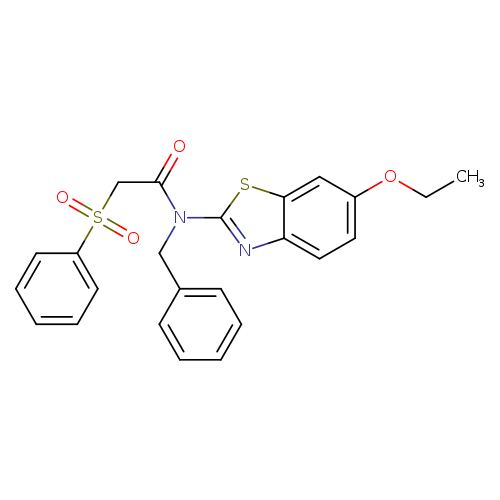 2-(benzenesulfonyl)-N-benzyl-N-(6-ethoxy-1,3-benzothiazol-2-yl)acetamide