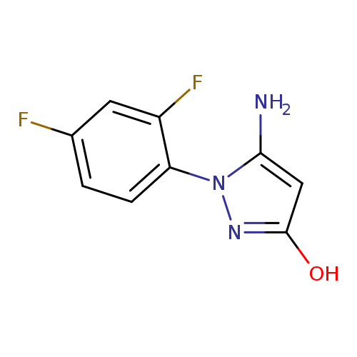 5-amino-1-(2,4-difluorophenyl)-1H-pyrazol-3-ol