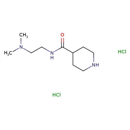N-[2-(Dimethylamino)ethyl]-4-piperidinecarboxamide dihydrochloride