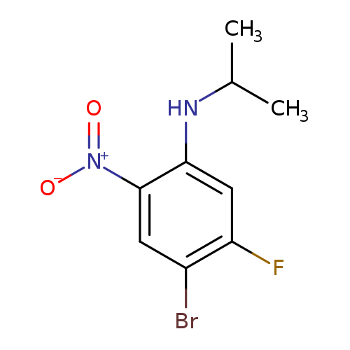 4-Bromo-5-fluoro-N-isopropyl-2-nitroaniline
