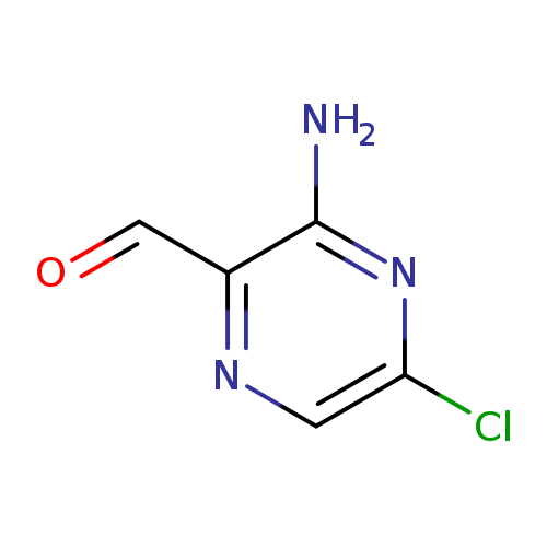 3-Amino-5-chloropyrazine-2-carbaldehyde