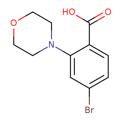 4-Bromo-2-morpholinobenzoic acid