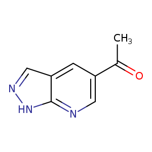 1-(1H-Pyrazolo[3,4-b]pyridin-5-yl)ethanone