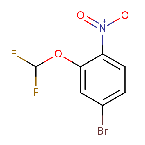 4-Bromo-2-(difluoromethoxy)-1-nitro-benzene