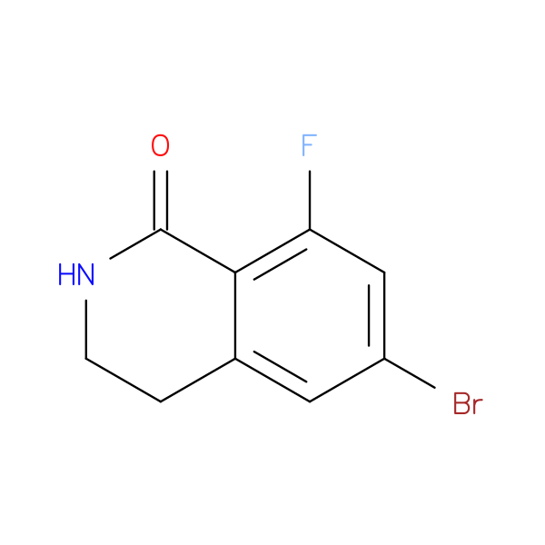 6-Bromo-8-fluoro-3,4-dihydro-1(2H)-isoquinolinone