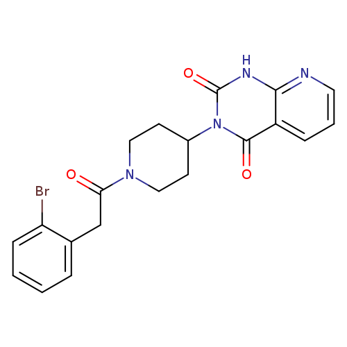 3-{1-[2-(2-bromophenyl)acetyl]piperidin-4-yl}-1H,2H,3H,4H-pyrido[2,3-d]pyrimidine-2,4-dione