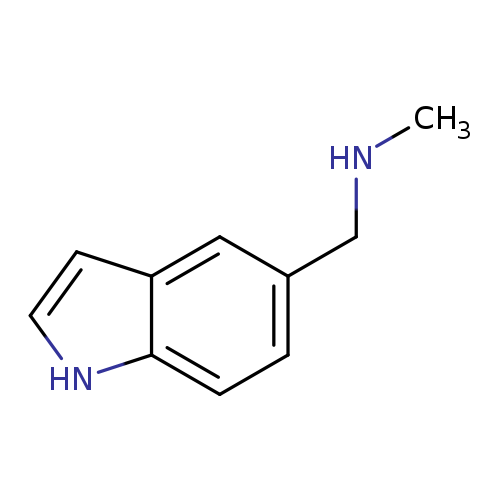 1H-Indole-5-methanamine, N-methyl-