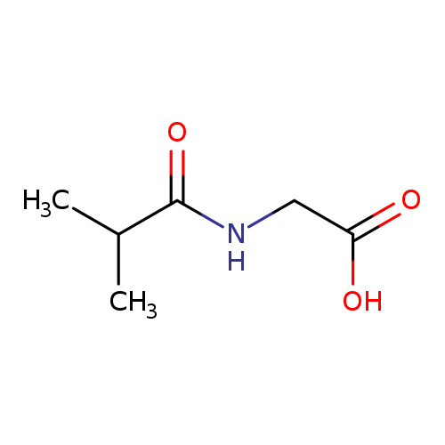 Glycine, N-(2-methyl-1-oxopropyl)-