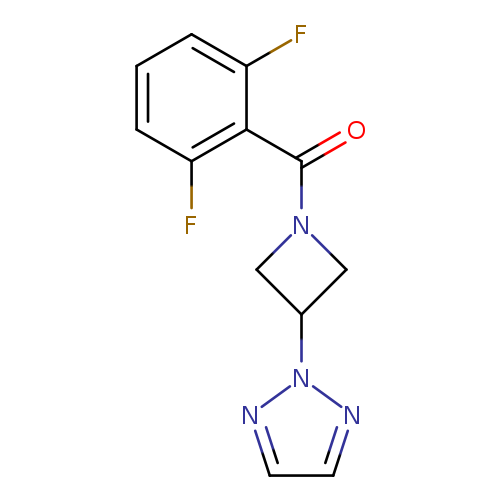 2-[1-(2,6-difluorobenzoyl)azetidin-3-yl]-2H-1,2,3-triazole