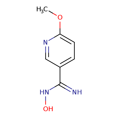 3-Pyridinecarboximidamide,N-hydroxy-6-methoxy-(9CI)