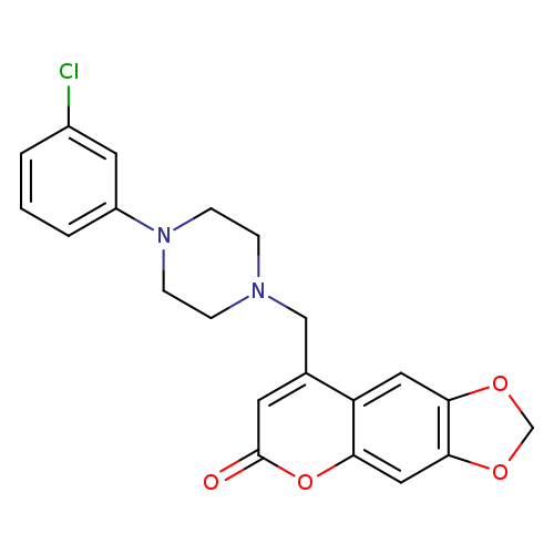8-{[4-(3-chlorophenyl)piperazin-1-yl]methyl}-2H,6H-[1,3]dioxolo[4,5-g]chromen-6-one