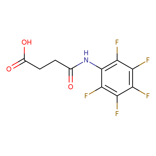 3-[(pentafluorophenyl)carbamoyl]propanoic acid