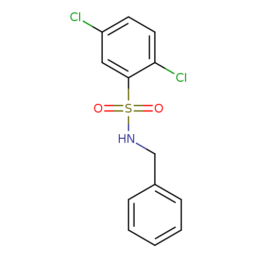 Benzenesulfonamide, 2,5-dichloro-N-(phenylmethyl)-
