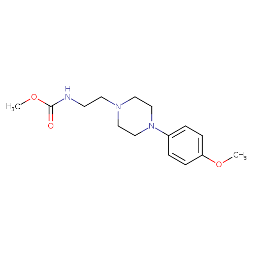 methyl N-{2-[4-(4-methoxyphenyl)piperazin-1-yl]ethyl}carbamate