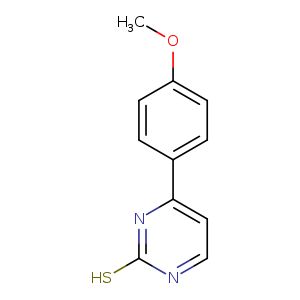 4-(4-METHOXYPHENYL)PYRIMIDINE-2-THIOL