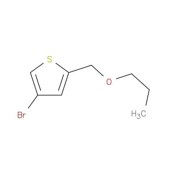 4-Bromo-2-(propoxymethyl)thiophene