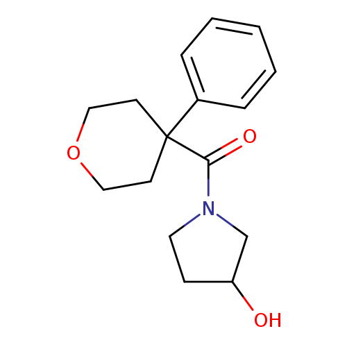 1-(4-phenyloxane-4-carbonyl)pyrrolidin-3-ol