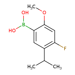 (4-Fluoro-5-isopropyl-2-methoxyphenyl)boronic acid