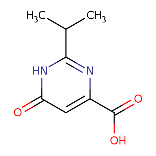 4-Pyrimidinecarboxylic acid, 1,6-dihydro-2-(1-methylethyl)-6-oxo-