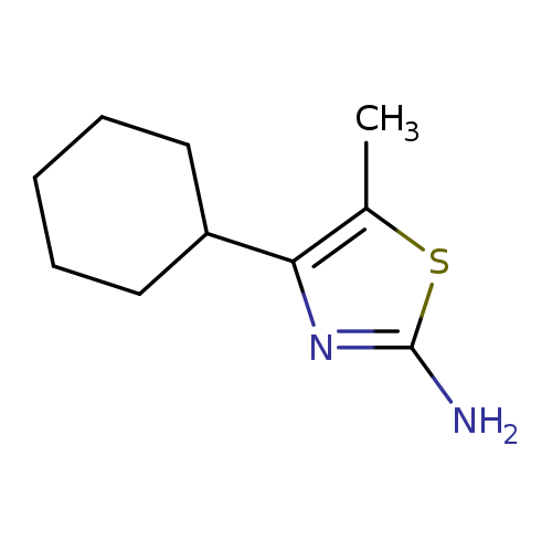 4-cyclohexyl-5-methyl-1,3-thiazol-2-amine