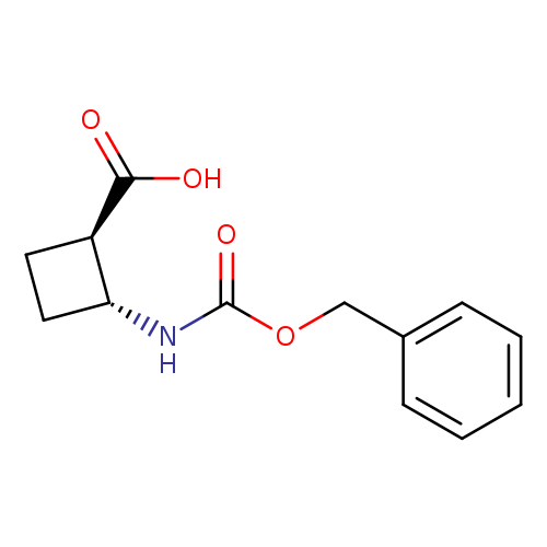 Trans-2-benzyloxycarbonylaminocyclobutanecarboxylic acid