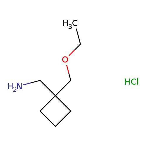 ([1-(Ethoxymethyl)cyclobutyl]methyl)amine hydrochloride