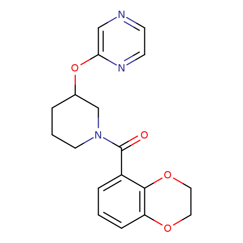 2-{[1-(2,3-dihydro-1,4-benzodioxine-5-carbonyl)piperidin-3-yl]oxy}pyrazine