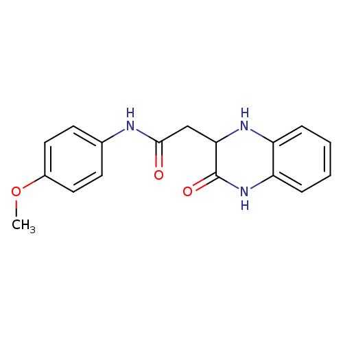 N-(4-Methoxyphenyl)-2-(3-oxo-1,2,3,4-tetrahydroquinoxalin-2-yl)acetamide