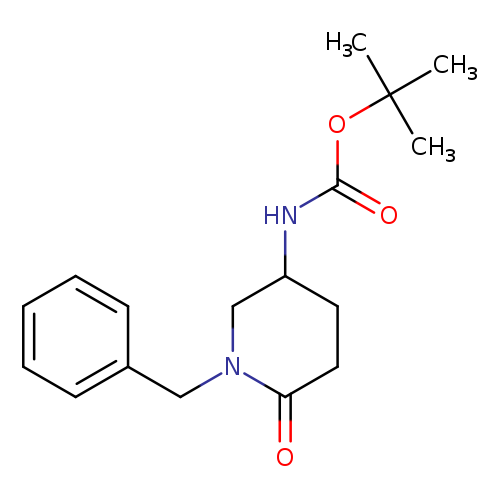 tert-Butyl N-(1-benzyl-6-oxopiperidin-3-yl)carbamate