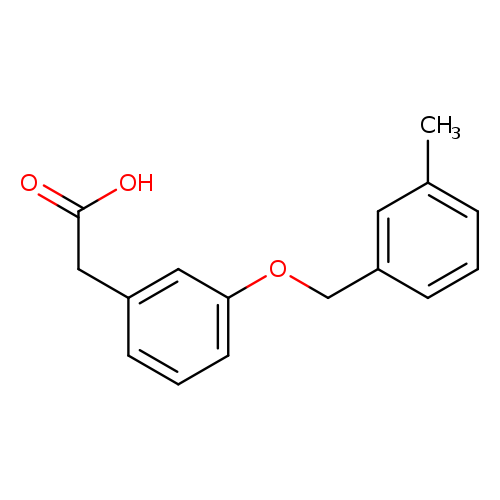 2-(3-[(3-Methylphenyl)methoxy]phenyl)acetic acid