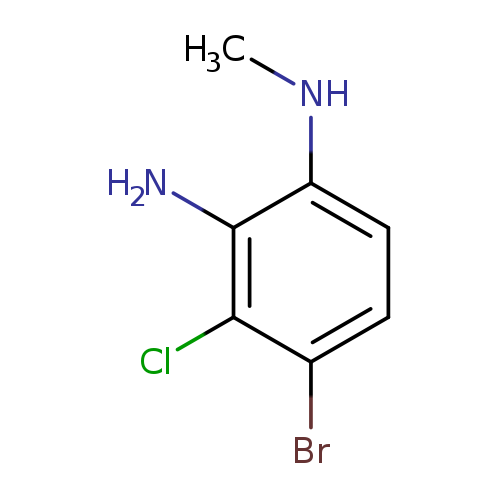 4-Bromo-3-chloro-N1-methylbenzene-1,2-diamine