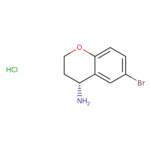 (4r)-6-Bromo-3,4-dihydro-2h-1-benzopyran-4-amine hydrochloride