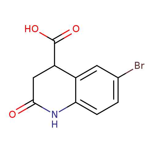 6-Bromo-2-oxo-1,2,3,4-tetrahydroquinoline-4-carboxylic Acid