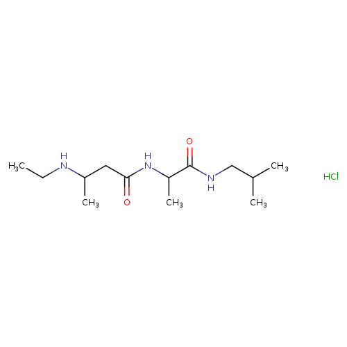 3-(ethylamino)-N-{1-[(2-methylpropyl)carbamoyl]ethyl}butanamide hydrochloride