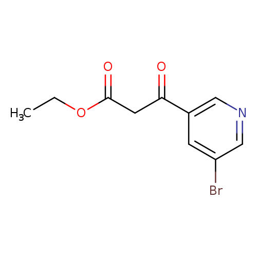 Ethyl 3-(5-bromopyridin-3-yl)-3-oxopropanoate