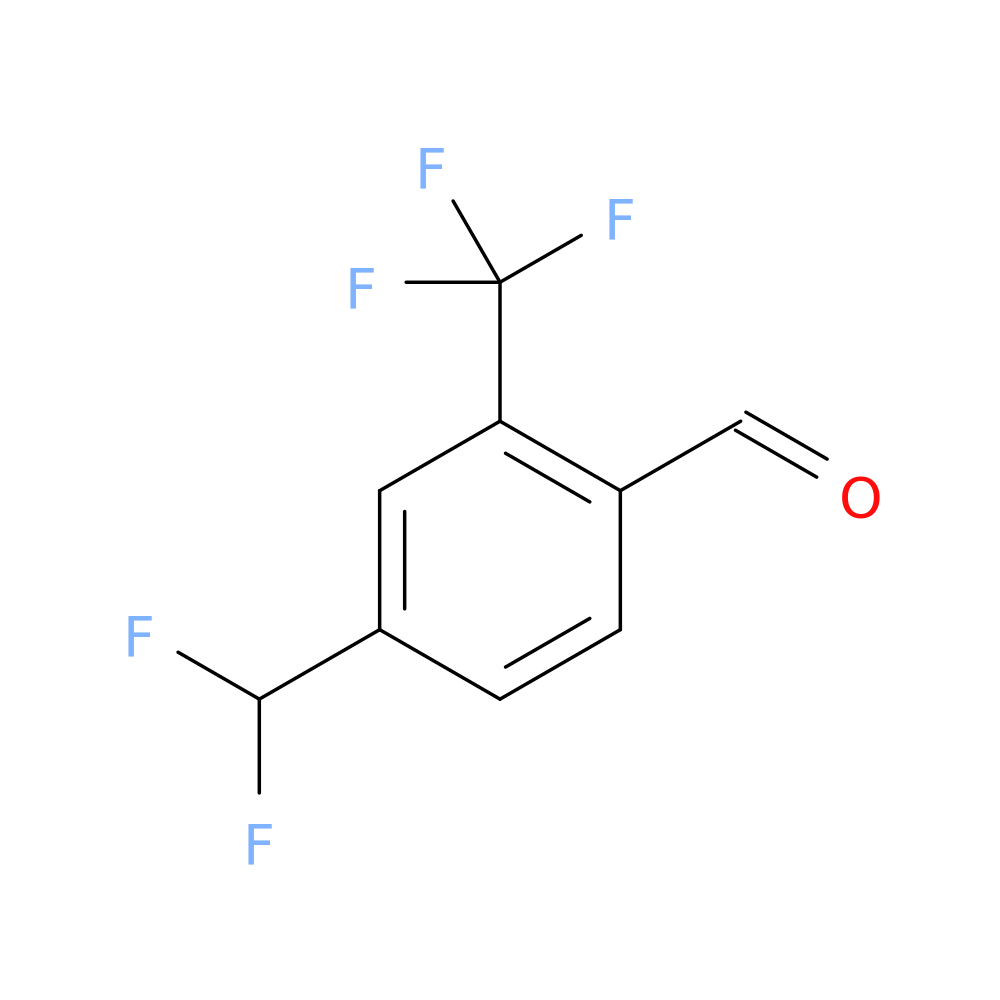 4-(Difluoromethyl)-2-(trifluoromethyl)benzaldehyde