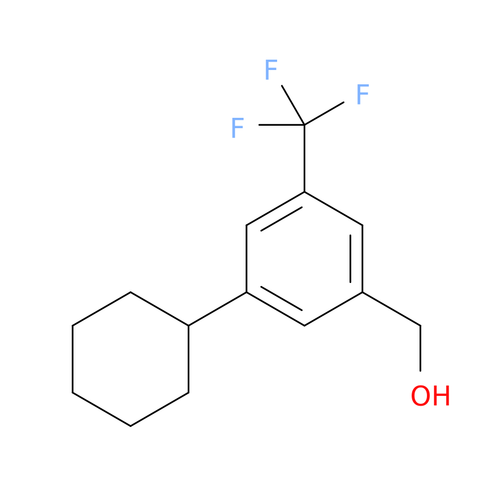 [3-cyclohexyl-5-(trifluoromethyl)phenyl]methanol