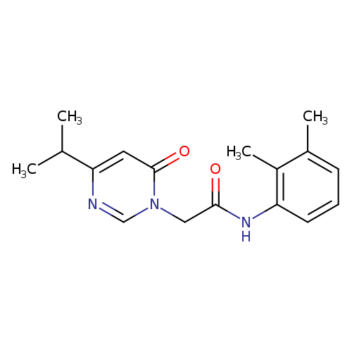 N-(2,3-dimethylphenyl)-2-[6-oxo-4-(propan-2-yl)-1,6-dihydropyrimidin-1-yl]acetamide