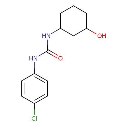 1-(4-chlorophenyl)-3-(3-hydroxycyclohexyl)urea