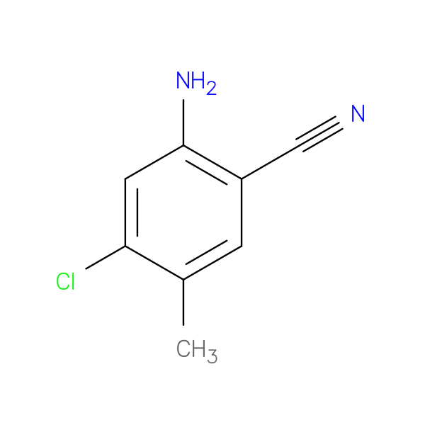 2-Amino-4-chloro-5-methyl-benzonitrile