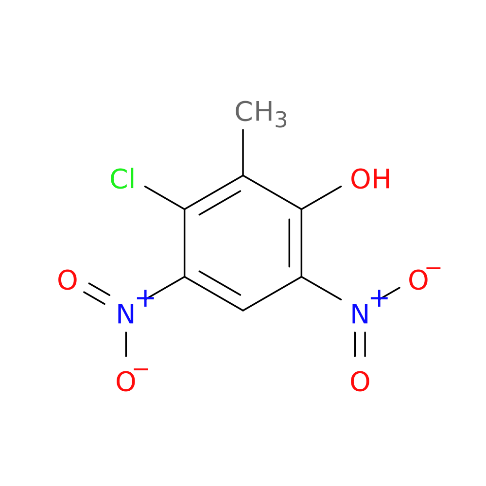 3-Chloro-2-methyl-4,6-dinitrophenol