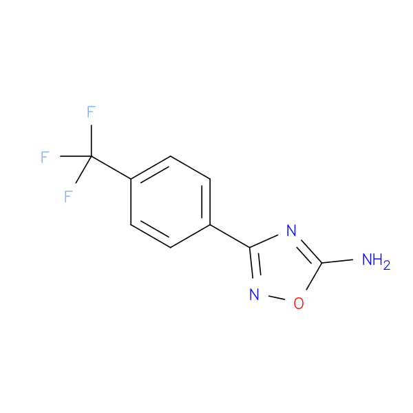 3-[4-(trifluoromethyl)phenyl]-1,2,4-oxadiazol-5-amine