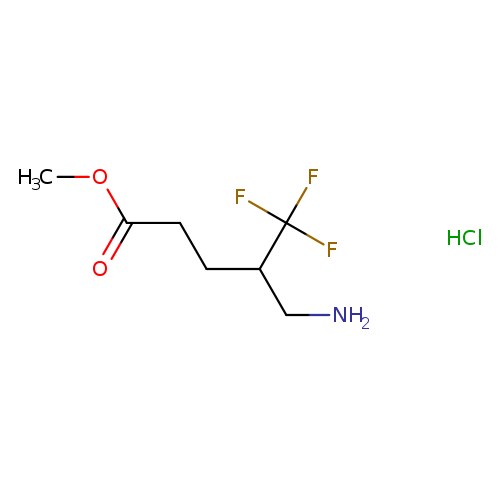 methyl 5-amino-4-(trifluoromethyl)pentanoate hydrochloride