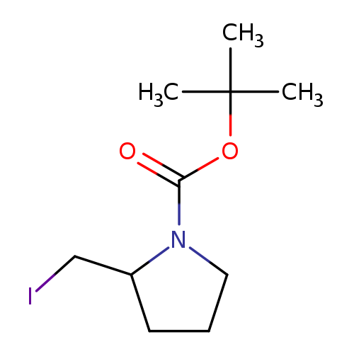 1-Pyrrolidinecarboxylic acid, 2-(iodomethyl)-, 1,1-dimethylethyl ester