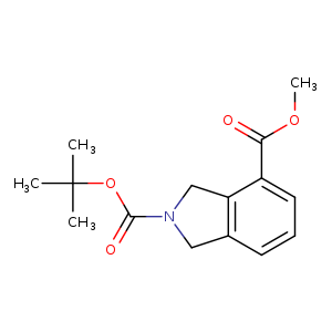 2-tert-butyl 4-methyl 2,3-dihydro-1H-isoindole-2,4-dicarboxylate