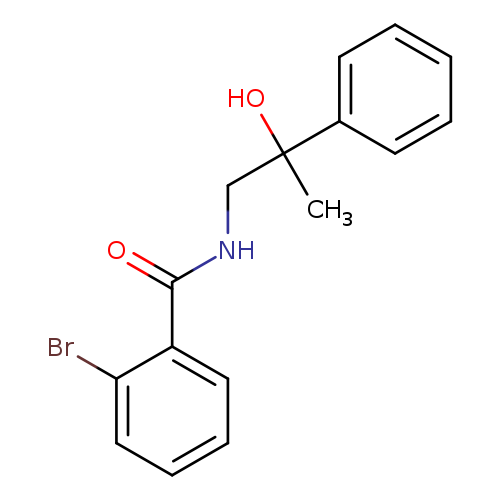 2-bromo-N-(2-hydroxy-2-phenylpropyl)benzamide